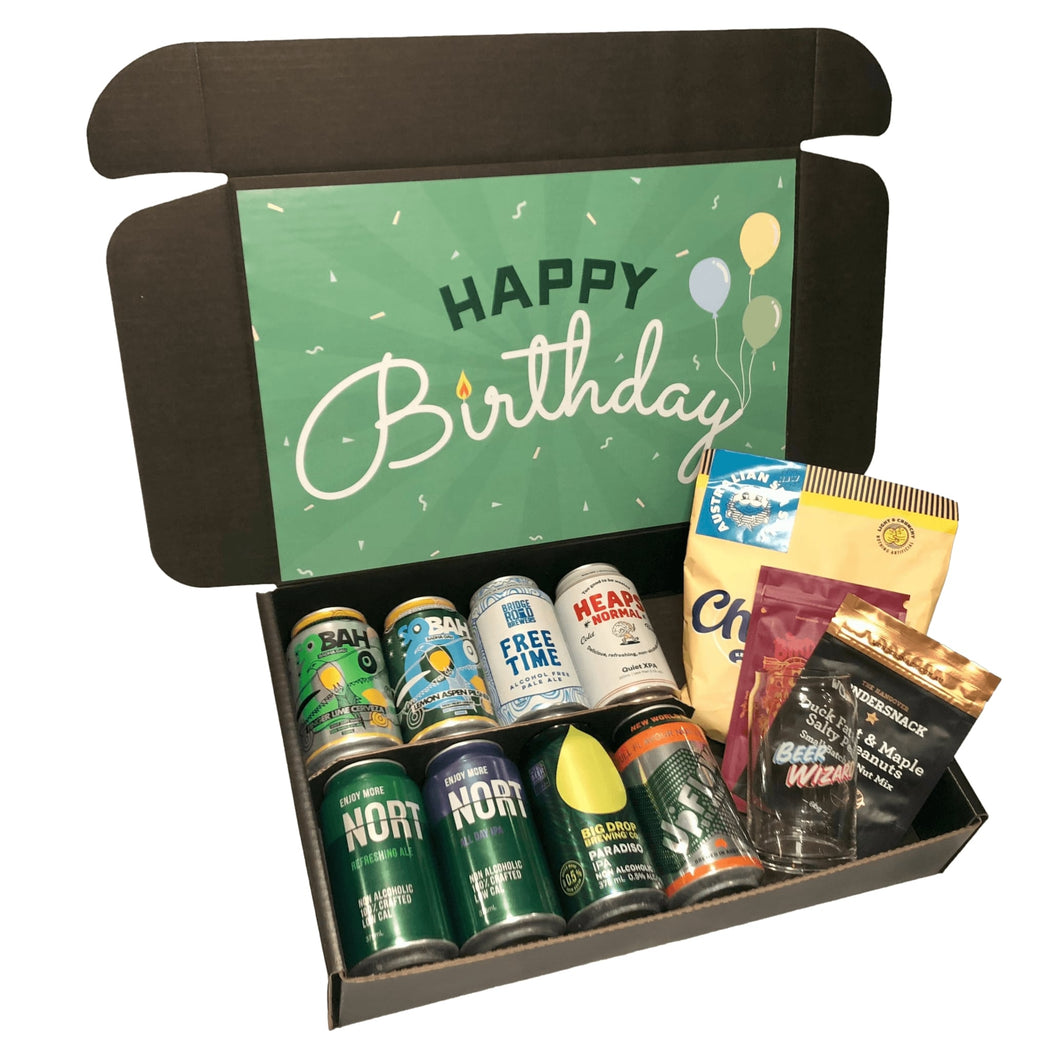 Beer Wizard Birthday Non Alcoholic Beer Bites Gift Hamper